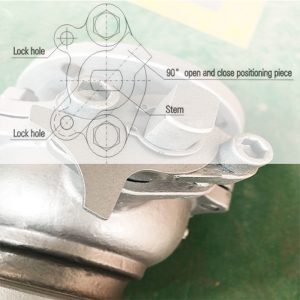ISO 17292 API Cast Steel Floating Ball valves WCB Body 3″ CL150